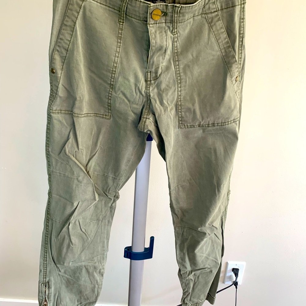 Denim joggers